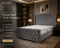 Diamond headboard footboard and Mattress with warranty COD